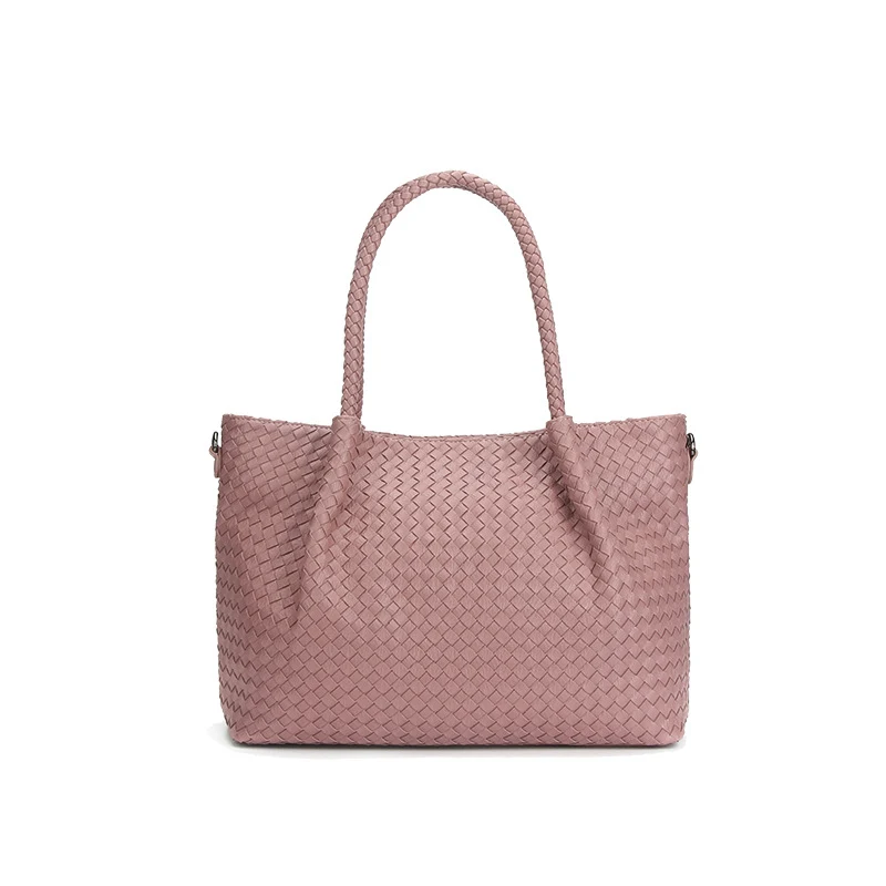 New Woven Large Capacity Shoulder Bag Portable Carry Everything You Need in Comfort and Style Perfect for Daily Use Ever — photo 5