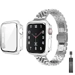 Silver Watchband Silver Shell