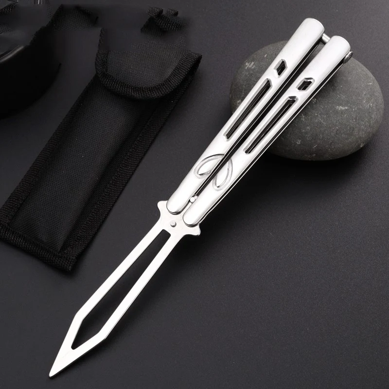 Title 2, Outdoor Portable Training Knife All Steel Self-...