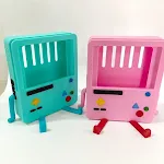 Blue and Pink