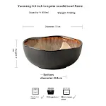 6.5 inch noodle bowl