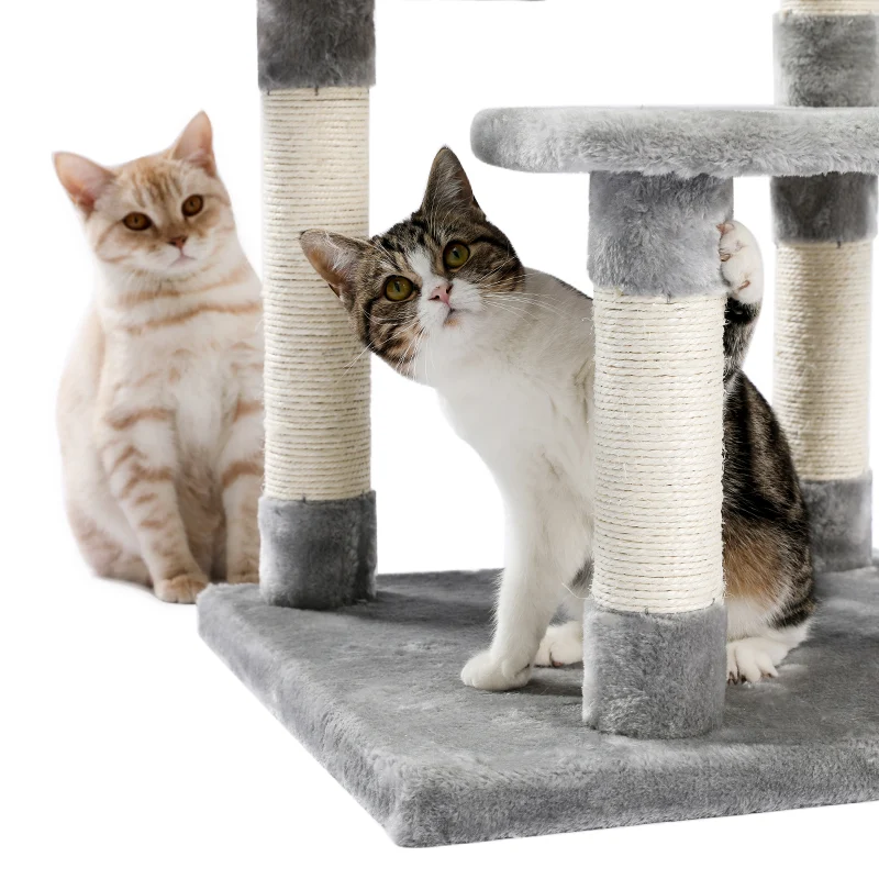 Title 5, Multi-Level Cat Tree Condo Furniture with Sisal...