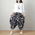 Women's Loose Lantern Wide-Leg Cropped Trousers, Comfortable and Stylish Summer Pants for Women, Perfect for Casual Outf — photo 24