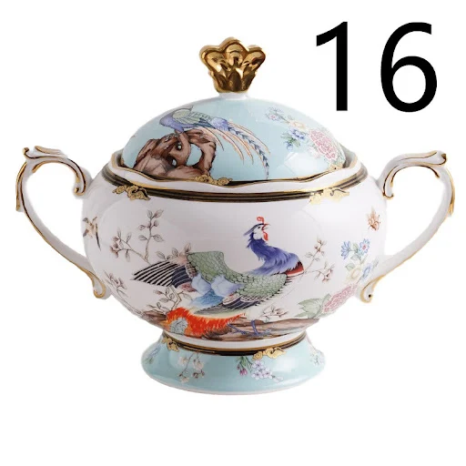 Title 14, Conjunto de Louças Criativas em Porcelana Chine...