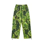 Calças casuais de perna larga com estampa tie-dye gradiente para homens e mulheres, perfeitas para um visual moderno e descontraído, confortáveis e estilosas. — foto 1