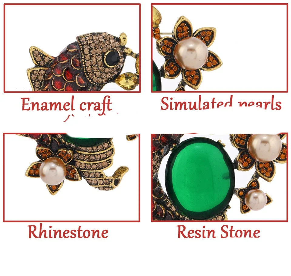 Broche de animal con traje de perlas para moda intermedia. Un accesorio elegante y sofisticado para realzar cualquier atuendo con estilo. — foto 6
