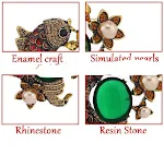 Broche de animal con traje de perlas para moda intermedia. Un accesorio elegante y sofisticado para realzar cualquier atuendo con estilo. — foto 6
