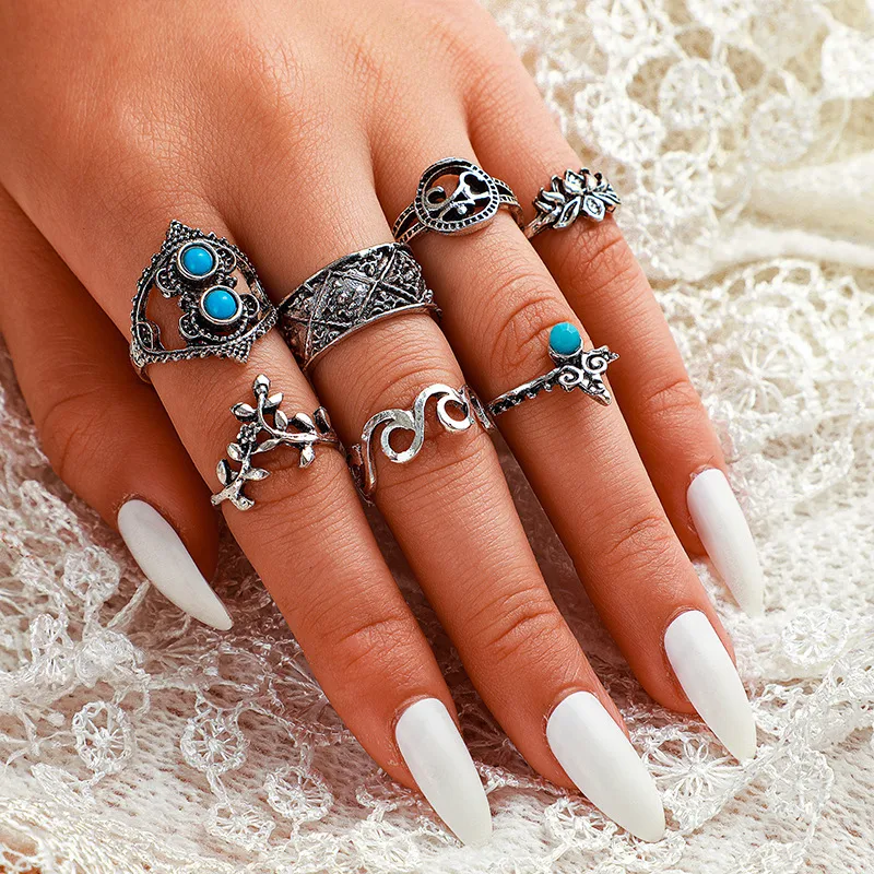 Title 4, Anillo de plata para mujer, conjunto elegante. ...