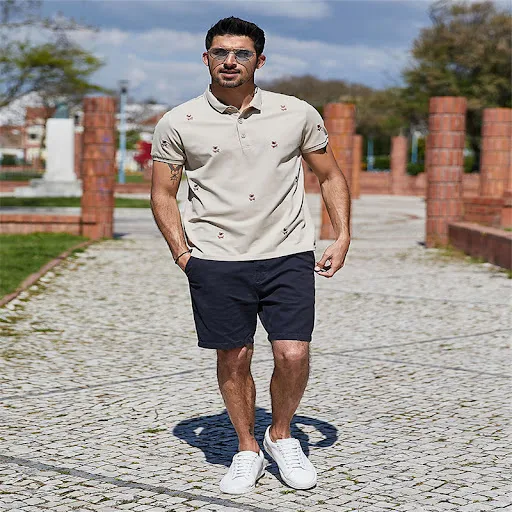 Title 2, Embroidered Cotton Short Sleeve T-Shirt Experie...