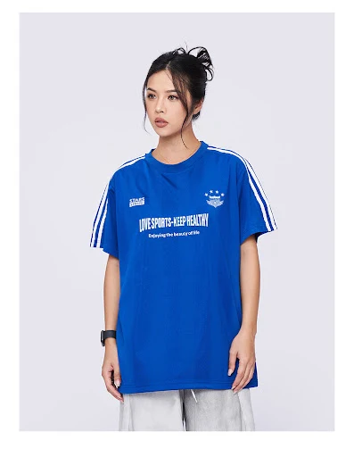 Title 8, Camiseta americana de manga curta para casal, J...
