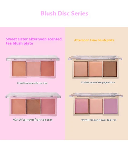 Title 8, Afternoon Blusher Plate Natural Matte Long-last...