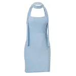 Vestido feminino brilhante sem costas com laço nas costas, sexy e elegante. Ideal para festas e eventos especiais, realçando sua beleza e sensualidade. — foto 11