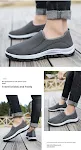 Lente heren stoffen schoenen, One Pedal ontwerp, ademend, zachte zool, ideaal voor comfortabel en moeiteloos lopen. — foto 11