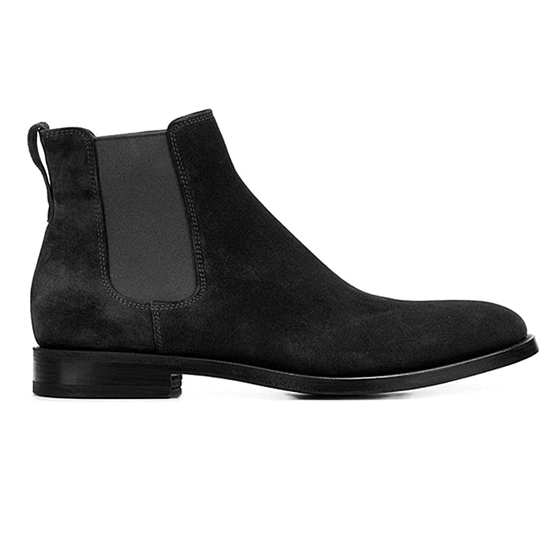 Title 4, Mens English Leather Chelsea Boots Stylish and...