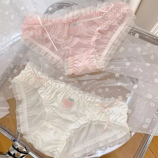 Title 2, Female Lace Sweet Japanese Bow Underwear
