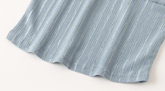 Title 4, Camicia in chiffon da donna con scollo quadrato...
