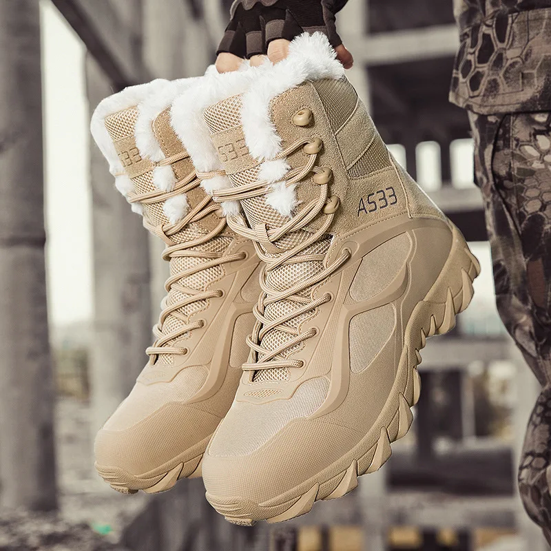 Title 2, Mens Non-slip Snow Boots with Platform – Stay ...