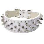 Large Dog Punk Rivet Collar, durable and stylish. Provides security and a bold look. Perfect for walks and makes a state — photo 12