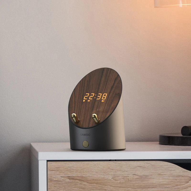 Title 2, Despertador sem fio Bluetooth portátil mini des...