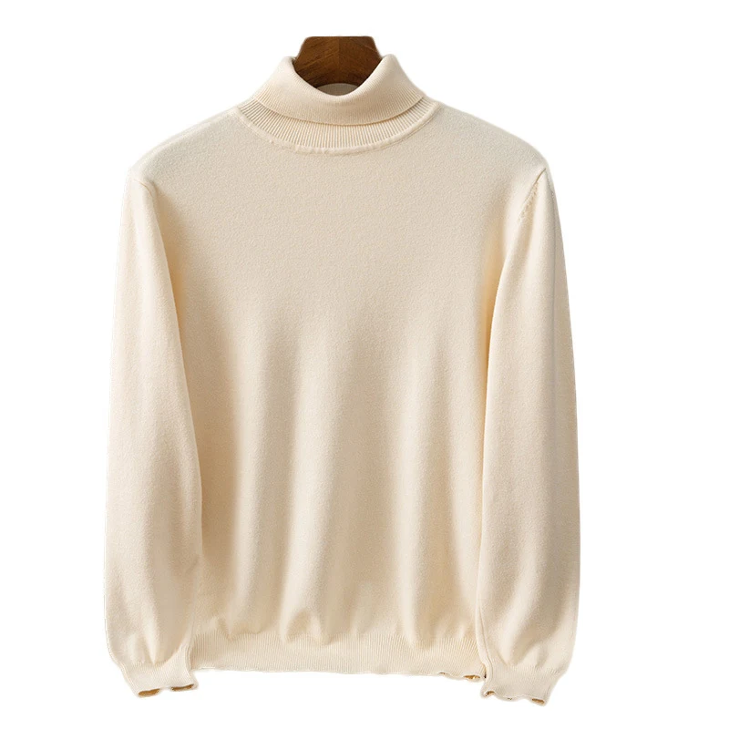 Men's Autumn And Winter Turtleneck Sweater, Keeps You Warm, Ideal Inner Layer, Perfect for Matching, Comfortable and Ver — photo 1
