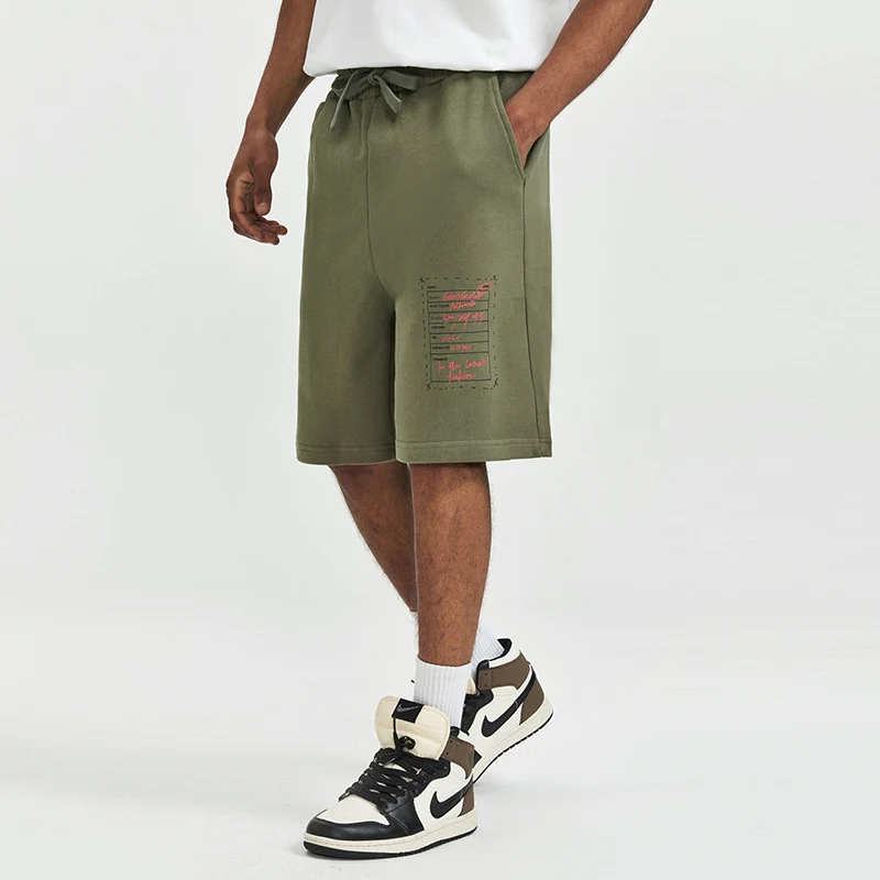 Men's Drawstring Loose Printed Sports Casual Shorts for ultimate comfort and style. Perfect for workouts, casual outings — photo 4