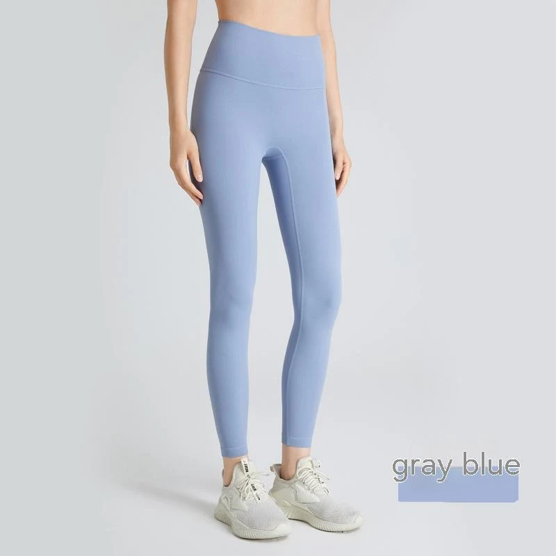 Yoga broek dames hoge taille nude feel sneldrogend. Ideaal voor sport en training. Biedt comfort en bewegingsvrijheid. — foto 5