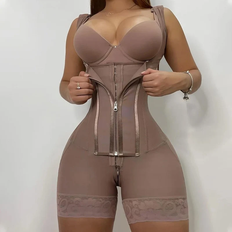 Title 3, Hip Lifting Chest Support Double-layer Open Cro...
