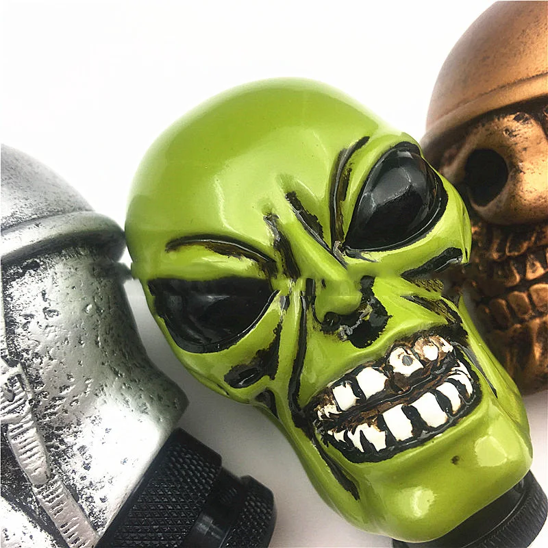 Car Modified Skull Gear Lever Head, adds style and personality, improves grip and feel, enhances the driving experience, — photo 3