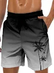 Hawaii Serisi 3D Baskılı Yazlık Bol Plaj Pantolonu. Rahat, konforlu ve yaz tatili için mükemmel bir seçim. — Fotoğraf 1