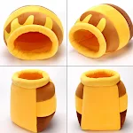 Cat Bed House Pet Accessories Four Seasons plush Mat Cats Cushion Basket Honey Jar Shape Pets Product For Small Cat Dog — photo 6
