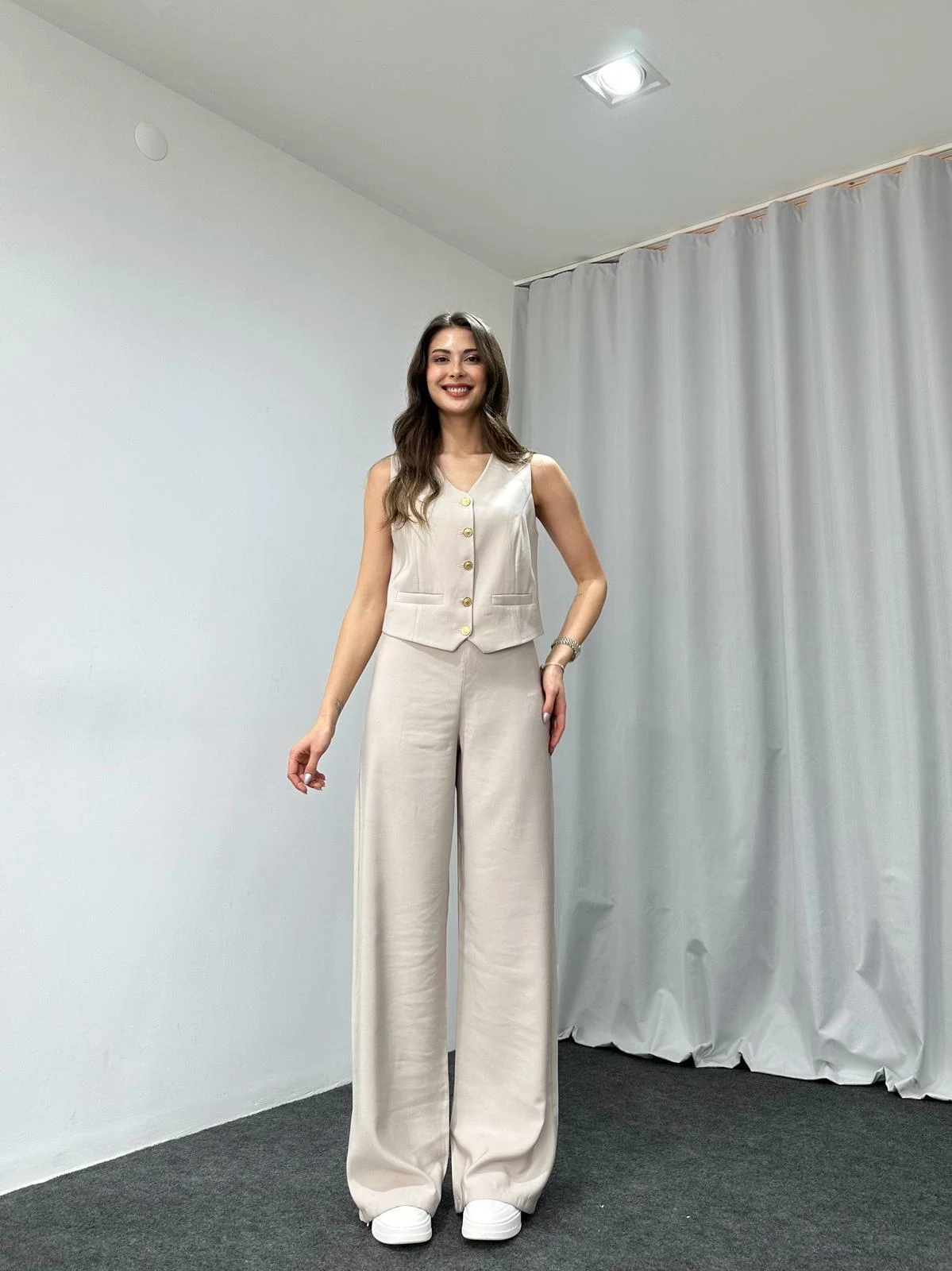 Title 7, Pantaloni da donna europei e americani Abito es...