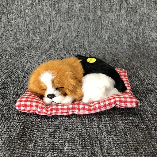 Title 8, Modelo de cão dormindo que late. Brinquedo inte...