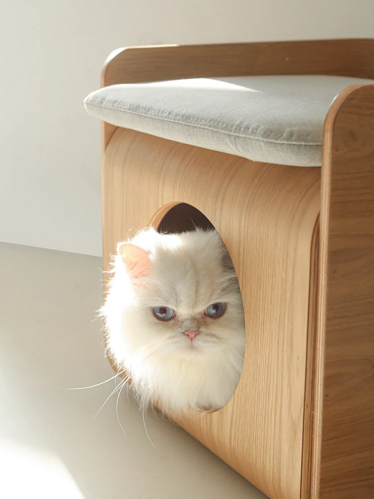 Four Seasons Universal Removable and Washable Wooden Pet Bed offers superior comfort, easy cleaning, and a hygienic spac — photo 8