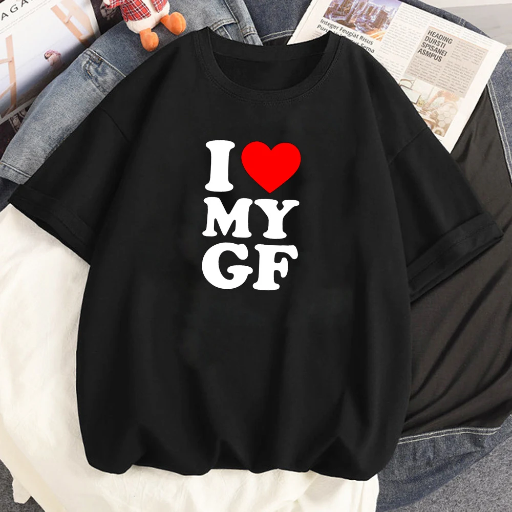 Camiseta Eu Amo Minha Namorada Quadrinho Feminino — foto 13