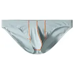 Intimo Uomo in Seta Ghiaccio Sottile Tinta Unita, Fresco e Traspirante. Goditi comfort, leggerezza e una sensazione di freschezza sulla pelle. — foto 2