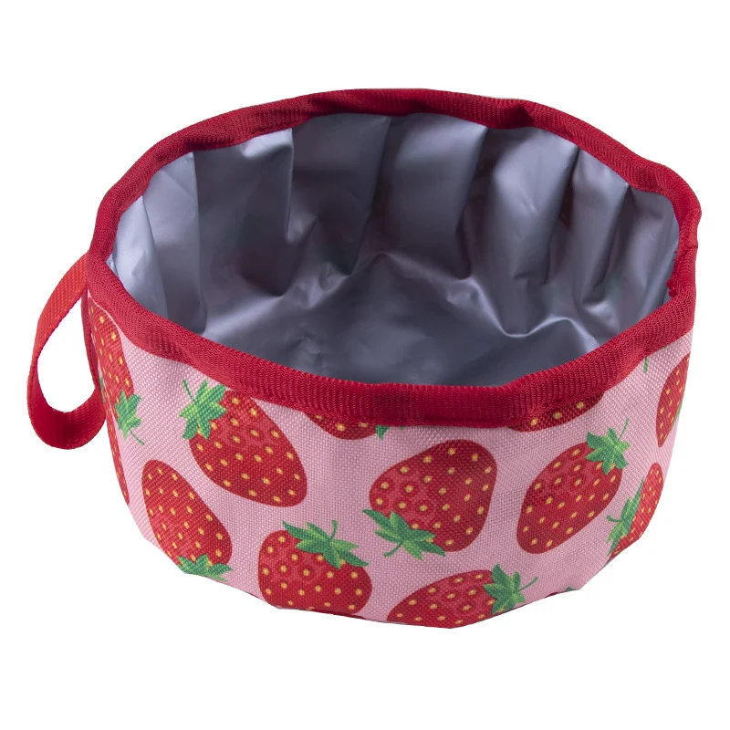 Title 1, Oxford Cloth Outdoor Portable Folding Food Basi...