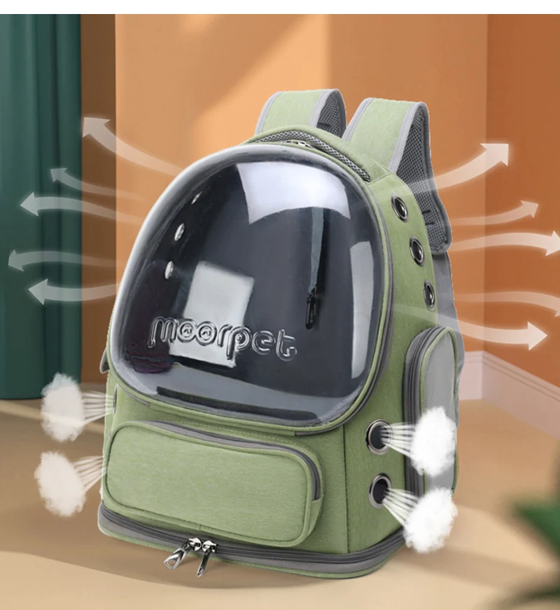Title 7, Cat Backpack Astronaut Transparent Carrying Pet...