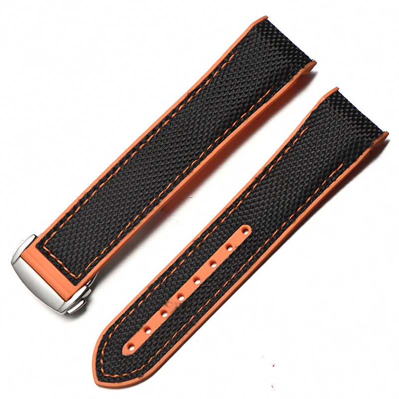 Title 5, Canvas Soft Silicone Strap Men Comfortable and ...