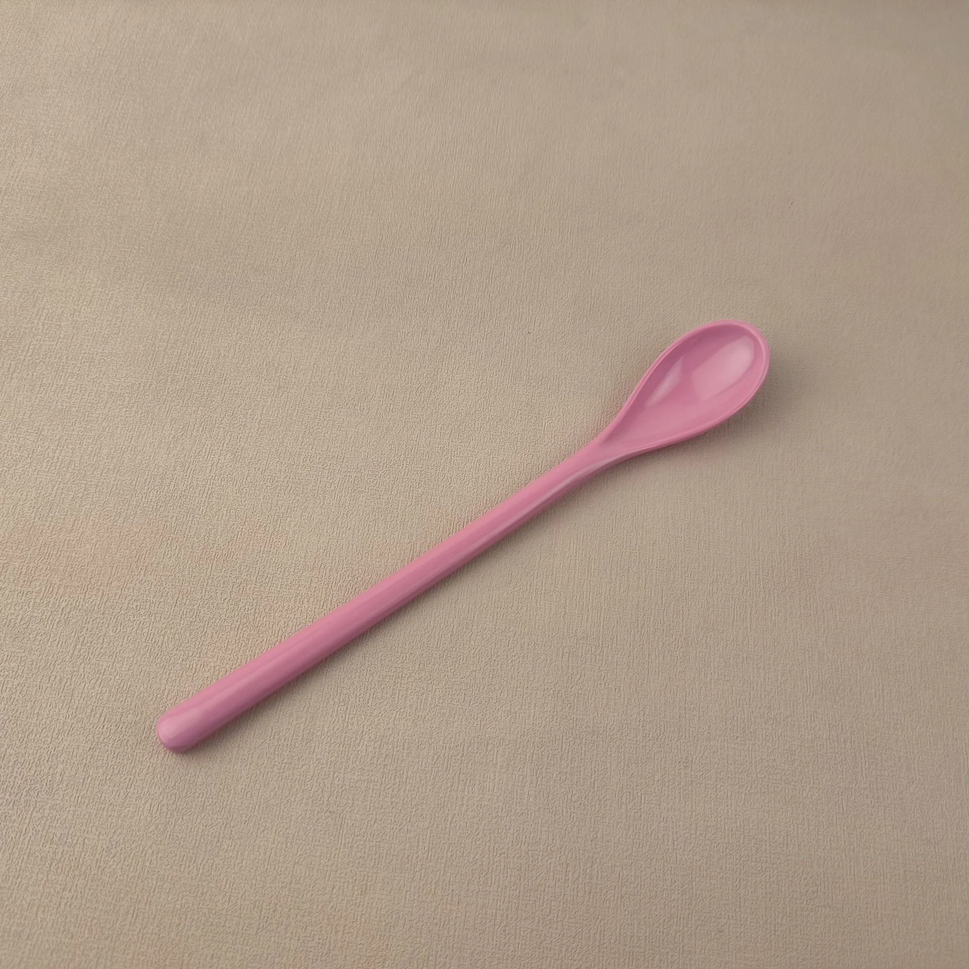 Title 15, Colored Plastic Long Handle Coffee Spoon Melami...