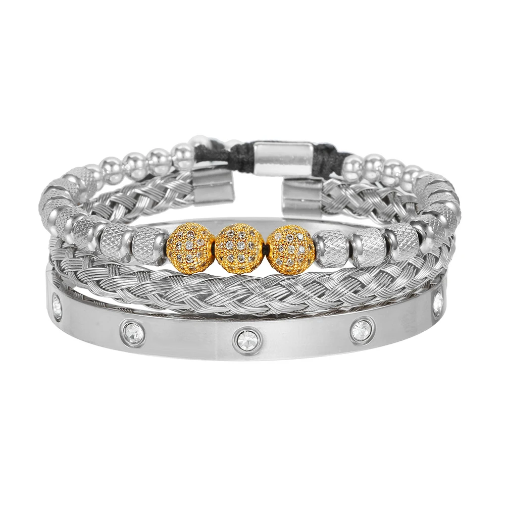 Pulseira Tecida Esqueleto Zircônia Retrô Europeia e Americana Jóia gótica unissex Pulseira ajustável e charmosa Acessório perfeito para looks estilosos — foto 8