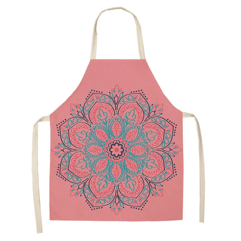 Title 5, Delantal de cocina para mujer con estampado man...