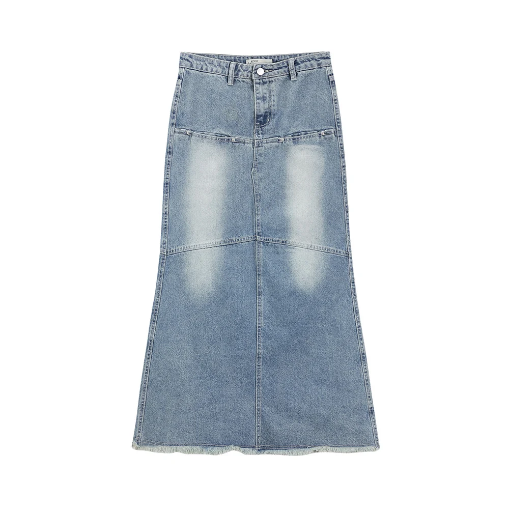 Saia jeans feminina, modelagem sheath, efeito emagrecedor e elegante. Valorize suas curvas com conforto e estilo. — foto 8