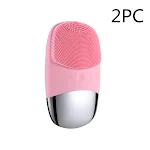Mini Escova Elétrica de Limpeza Facial de Silicone Massageador Facial Ferramenta de Cuidados com a Pele Limpeza Profunda e Esfoliação Suave — foto 19