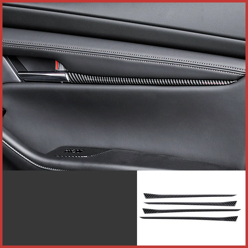 Mazda 3 Angkesaila interior carbon fiber decoration. Enhance the look and feel of your car's interior with this premium — photo 9