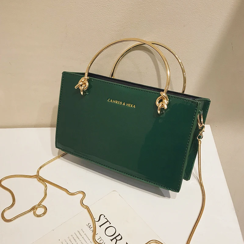 Title 5, Fashion Chain One Shoulder Messenger Small Squa...