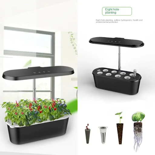 Title 2, Full Spectrum LED Grow Light Intelligent Hydrop...