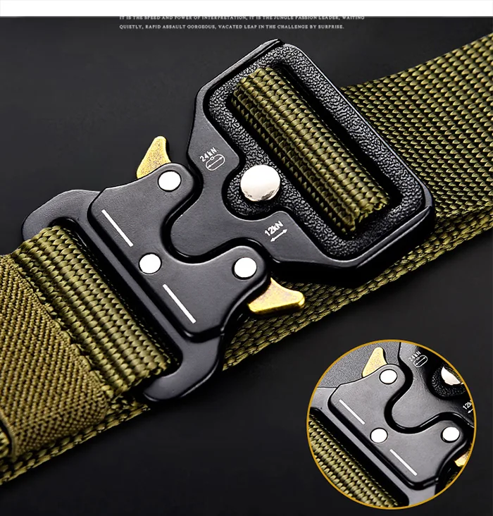 Title 6, Cobra Buckle Tactical Belt