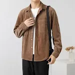 Men's Vintage Corduroy Workwear Shirt, durable and comfortable, perfect for everyday wear and a classic look, offering t — photo 6