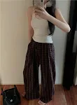 Plaid Pants