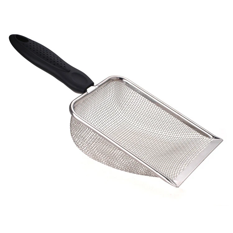 Title 3, Stainless Steel Fine Hole Sand Leakage Shovel C...